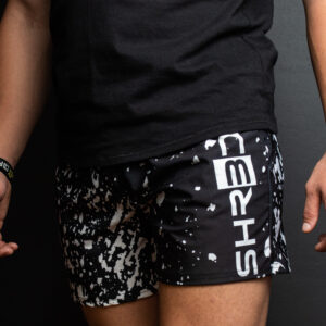 Shorts  - Summer Short - Splattered Black