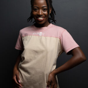 Shirts Ladies - L2 - Pink and Tan