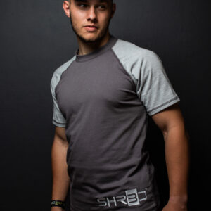 Shirts Men - Raglan - Light Grey and Grey
